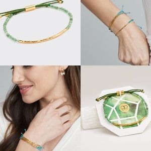 Gorjana Gemstone Bracelet (Aventurine, Luck)